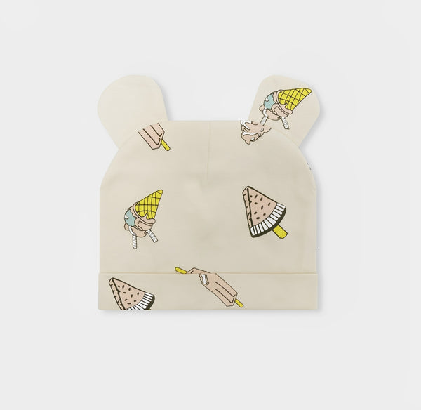 Cute Ice Cream Printed Cap For Kid Boys & Girls